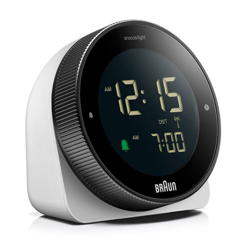 Braun BC 24 W DCF Funkwecker weiß