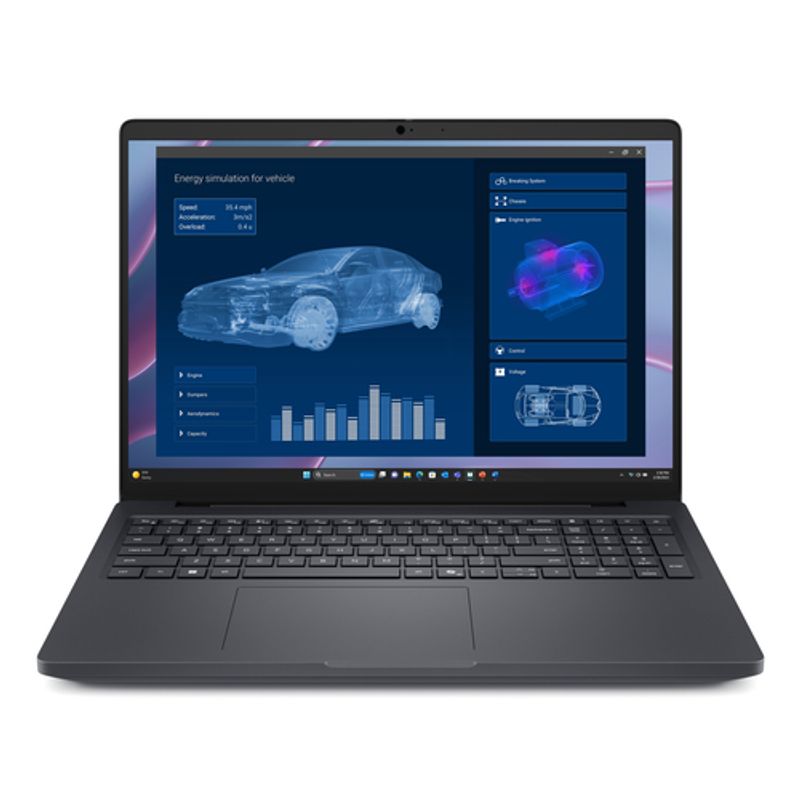 DELL Pro Max 16 AMD Ryzen AI 7 PRO 350 40,64cm 16Zoll FHD+ 32GB 512GB SSD RTX PRO 500 noAC noPCORD WLAN W11P 3Y Basic Onsite