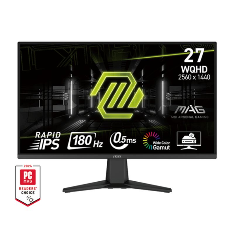 MSI MAG 275QF 27 Fast IPS 2560 x 1440 (2K) HDMI DisplayPort 180Hz
