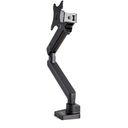 StarTech.com Desk Mount Monitor Arm with 2x USB 3.0 ports, Slim Full Motion Adjustable Single Monitor VESA Mount up to 17.6lbs (8kg) Display, Ergonomic Articulating Arm, Desk Clamp/Grommet - One-touch Adjustment (ARMSLIM2USB3) Monteringssæt LCD-display/ku – billede 1