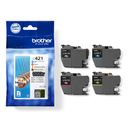 Brother LC 421 Sort Gul Cyan Magenta 200 sider Blæk – billede 4