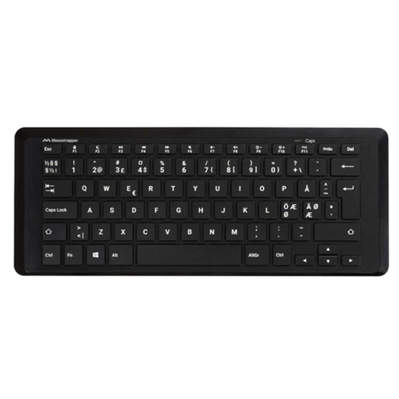 Mousetrapper Type Mini Tastatur Trådløs Nordisk