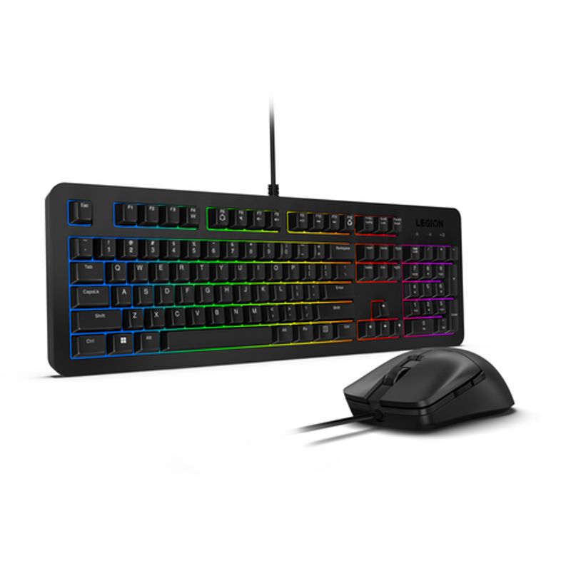 Lenovo Legion KM300 RGB Sæt med mus og tastatur Membran 5 zone RGB Kablet Amk. engelsk