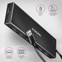 AXAGON HUE-F7A Hub 7 porte USB – billede 2