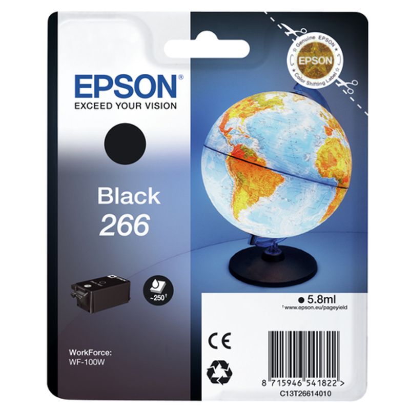 Epson 266 Sort 250 sider
