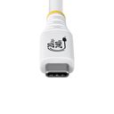 STARTECH.COM 2m USB4 Kabel 20Gbps USB-IF-zertifiziertes USB-C Kabel 240W PD EPR 4K 120Hz DP 2.1 TPE-Mantel Weiss – billede 4
