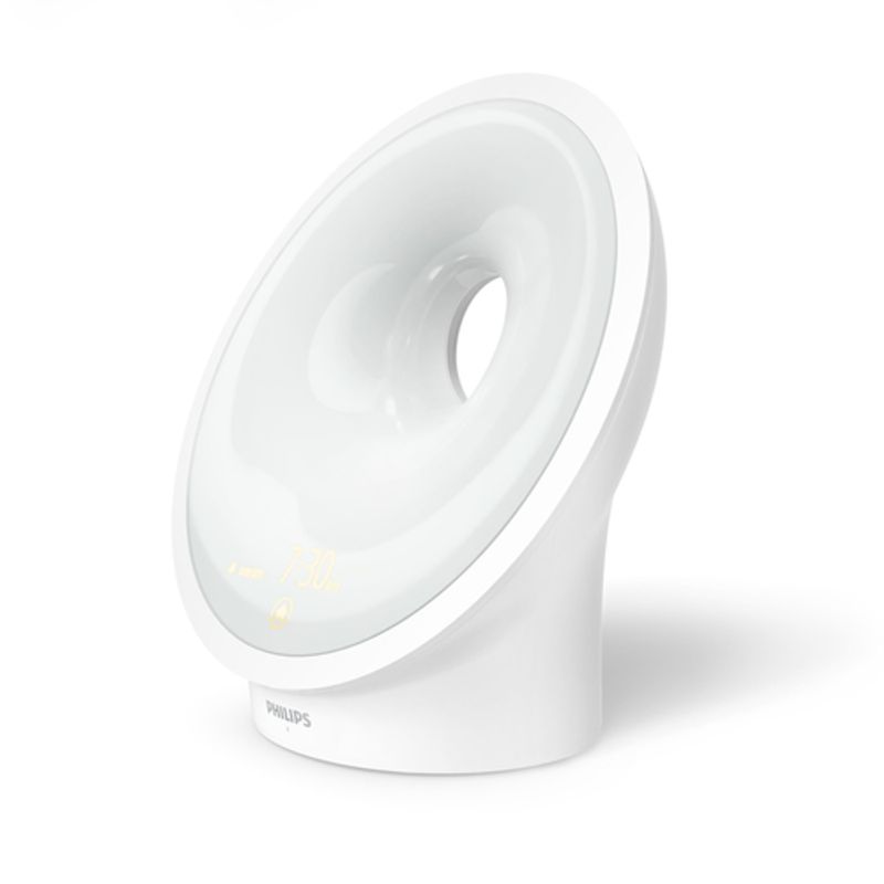 Philips Skinnende hvid Opvågningslys HF3651