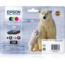 Epson 26 Multipack Sort Gul Cyan Magenta – billede 1