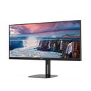 AOC Value-line U34V5C/BK 34 VA 3440 x 1440 (UltraWide) HDMI DisplayPort USB-C 100Hz – billede 2