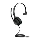 Jabra Evolve2 50 MS Mono Kablet Høretelefoner Sort – billede 2