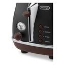 De'Longhi Icona Vintage CTOV 2103.BK Brødrister 900W Sort – billede 5
