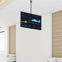 StarTech.com Ceiling TV Mount - 1.8' to 3' Short Pole - Full Motion - Supports Displays 32 to 75 - For VESA Mount Compatible TVs (FPCEILPTBSP) Beslag Fladt panel 37-75 – billede 7