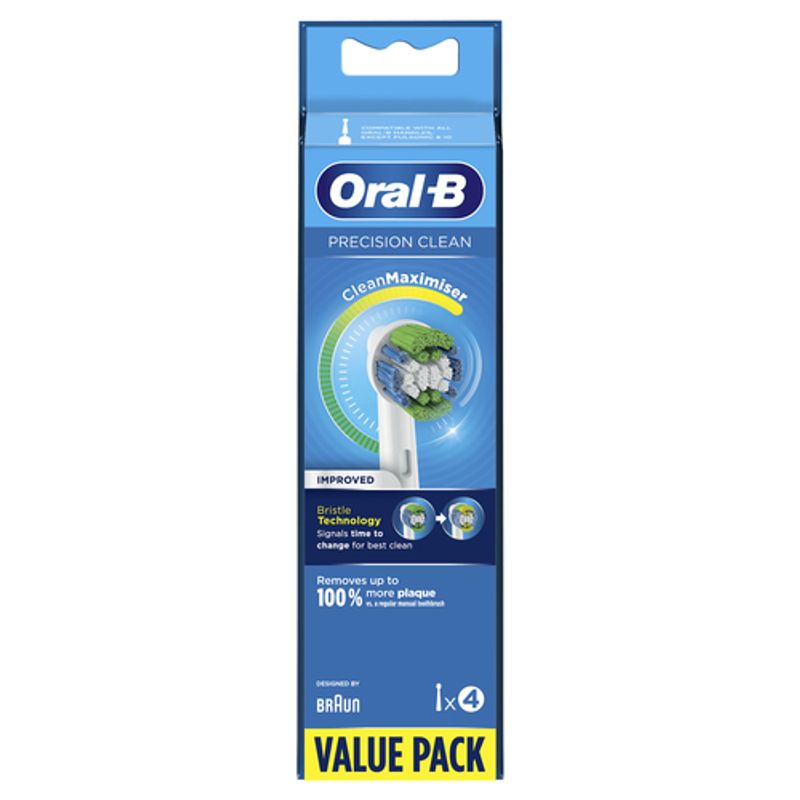 Oral-B 80338432 Tandbørstehoveder 4-pack Blå