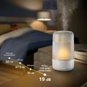 Philips Series 1000 HU1510 Luftfugter Beige Hvid – billede 6