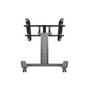 Multibrackets M Public Display Stand 80 HD Wheelbase Single Vogn med hjul LCD display 32-55 – billede 4