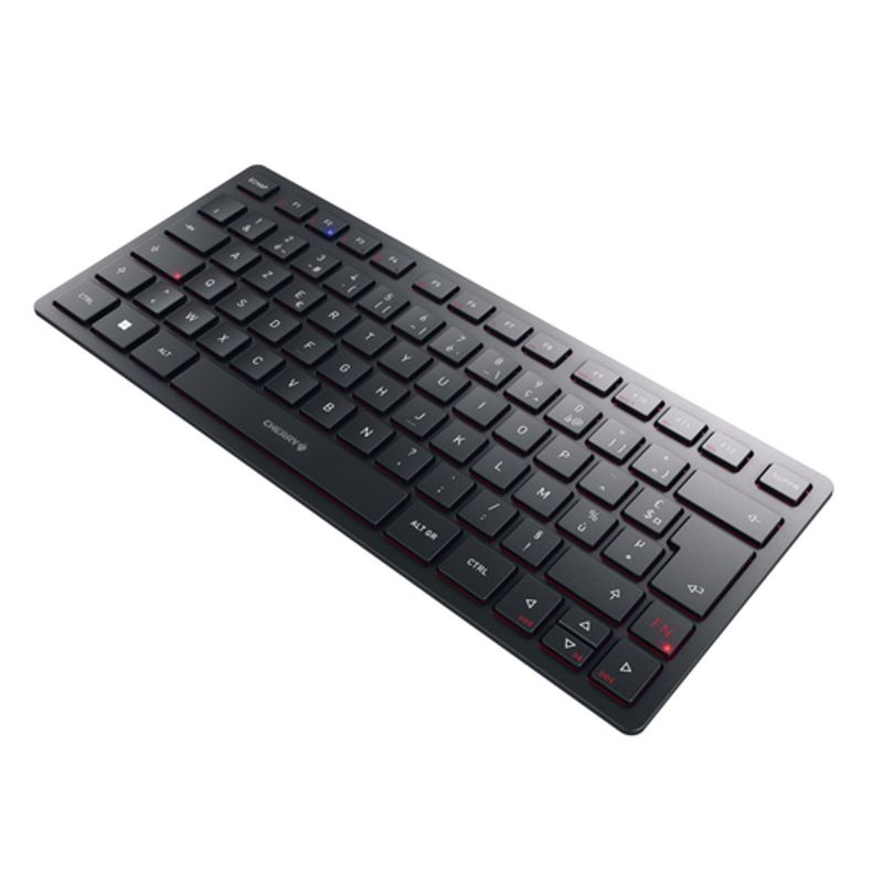 CHERRY KW 9200 MINI Tastatur Saks Trådløs Kabling Fransk