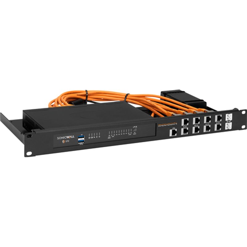 Rackmount.IT Sonicwall RM-SW-T12I Monteringspakke for netværksudstyr Sort