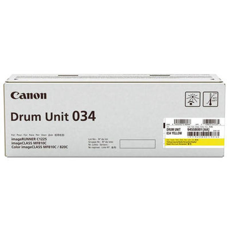 Canon 034 Gul 34000 sider Tromlekit