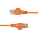 StarTech.com 5m Orange Slim CAT6 Ethernet Cable, Snagless, 28AWG, LSZH CAT 5/5e/6 Ikke afskærmet parsnoet (UTP) 5m Patchkabel Orange – billede 3