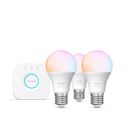 Philips Hue White and Color Ambiance Essential Starter Kit LED-lyspære 8W F 806lumen 2200-6500K 16 millioner farver – billede 1