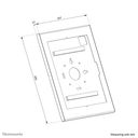 Neomounts WL15-602BL1 tablet sikkerhedslås Sort 33 cm (13) – billede 16