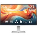 MSI Pro MP273QW E14 computer monitor 68.6 cm (27) 2560 x 1440 pixels Wide Quad HD White – billede 1