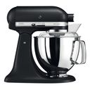 KitchenAid Artisan 5KSM175PSEBK Køkkenmaskine 4.8liter Sort støbejern – billede 1