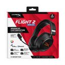 Alowwed----HyperX Flight 2 langattomat pelikuulokkeet, musta – billede 1