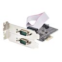 StarTech.com 2-Port Serial PCIe Card, Dual-Port PCI Express to RS232/RS422/RS485 (DB9) Serial Card, Low-Profile Brackets Incl., 16C1050 UART, TAA-Compliant, Windows/Linux, TAA Compliant - Level-4 ESD Protection (2S232422485-PC-CARD) Seriel adapter PCI Exp – billede 6
