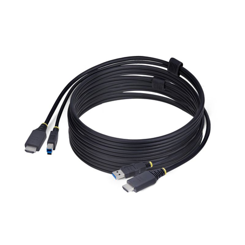 StarTech.com 10ft (3m) HDMI and USB 5Gbps KVM Cable Kabel til tastatur / video / mus (KVM)