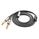 Ugreen 10613 Audiokabel Sort 1 m – billede 2