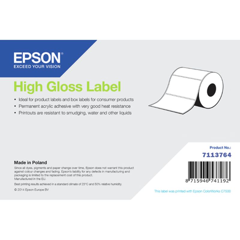 Epson Fortløbende mærkater Rulle (20,3 cm x 60 m)