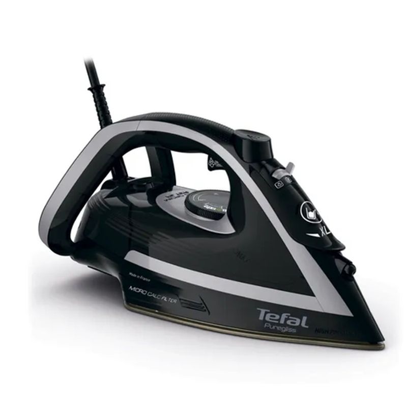 Tefal Puregliss FV8062E0 Dampstrygejern 3000W Sort Sølv