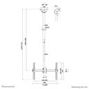 Neomounts CL35-440BL16L Monteringssæt Fladt panel 37-70 – billede 20