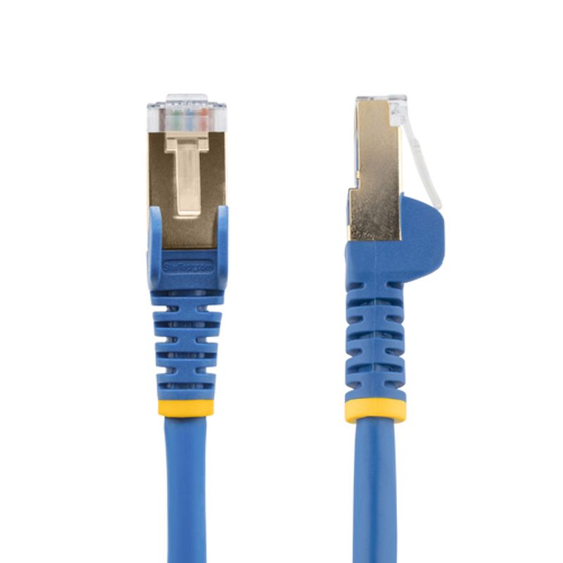 StarTech.com 5 m CAT6a Cable - 10 Category 6a Shielded Snagless RJ45 100W Patch Cord - 10GbE Blue UL/TIA Certified CAT 6a Afskærmet parsnoet (STP) 5m Patchkabel Blå