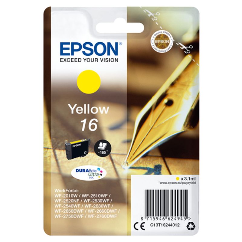 Epson 16 Gul 165 sider