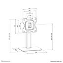 Neomounts DS45-430BL12 Stativ Tv 23-43 – billede 19