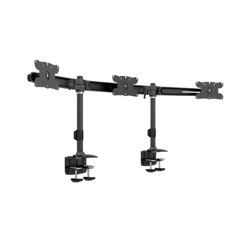 Multibrackets M VESA Desktopmount Triple Desk Clamp Monteringssæt 3 LCD skærme 24-32