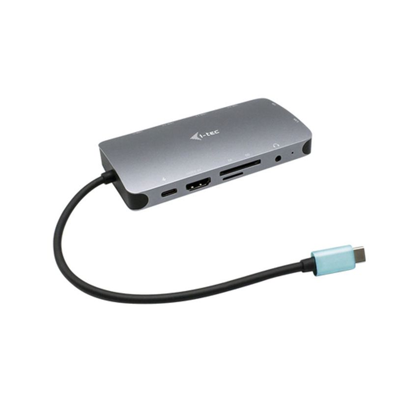 i-Tec USB-C Metal Nano Dock HDMI/VGA with LAN + Power Delivery 100 W USB-C / Thunderbolt 3 Dockingstation