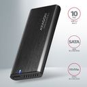 Axagon EEM2-SB2 drevkabinet SSD kabinet Sort M.2 – billede 2