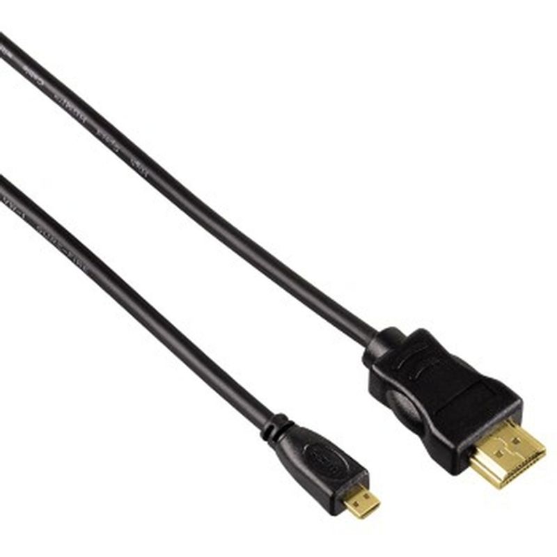 Hama HDMI han -> Mikro HDMI han 50 cm Sort