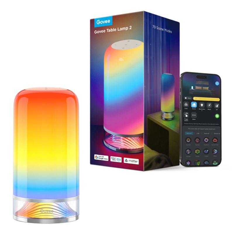 Govee H6022 Bordlampe 20W 2700/4000/6500K RGBICWW