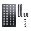 StarTech.com Server Rack Shelf - 1U - Adjustable Mount Depth - Heavy Duty Rackhylde Sort – billede 8