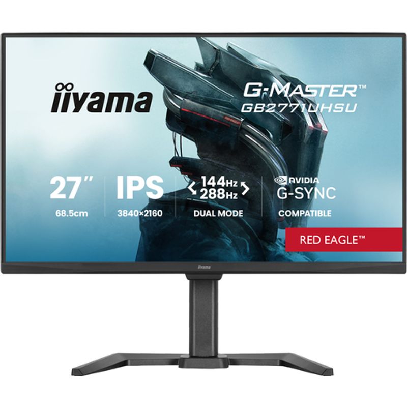 iiyama G-MASTER Red Eagle GB2771UHSU-B1 27 IPS 3840 x 2160 (4K) HDMI DisplayPort 144Hz