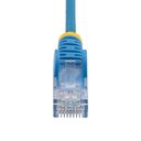 StarTech.com 10m Blue Slim CAT6 Ethernet Cable, Snagless, 28AWG, LSZH CAT 5/5e/6 Ikke afskærmet parsnoet (UTP) 10m Patchkabel Blå – billede 4