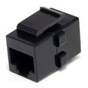 StarTech.com Cat 6 RJ45 Keystone Jack Network Coupler - F/F (C6KEYCOUPLER) CAT 6 Netværkskobling Sort – billede 2
