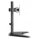 Manhattan TV & Monitor Mount, Desk, Tilt/Swivel/Rotation, 1 screen, Screen Sizes 10-27, Black, Stand Assembly, VESA 75x75 to 100x100mm, Max 7kg, Lifetime Warranty Stativ LCD display 17-27 – billede 5