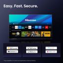 Hisense 65U8Q 65 4K UHD (2160p) Sort Mørkegrå – billede 9