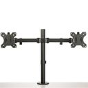 StarTech.com Desk Mount Dual Monitor Arm, Desk Clamp / Grommet VESA Monitor Mount for up to 32 Displays, Ergonomic Articulating Monitor Arm, Height Adjustable/Tilt/Swivel/Rotating - Space-saving Design (ARMDUAL2) Monteringssæt 2 skærme 13-32 – billede 3