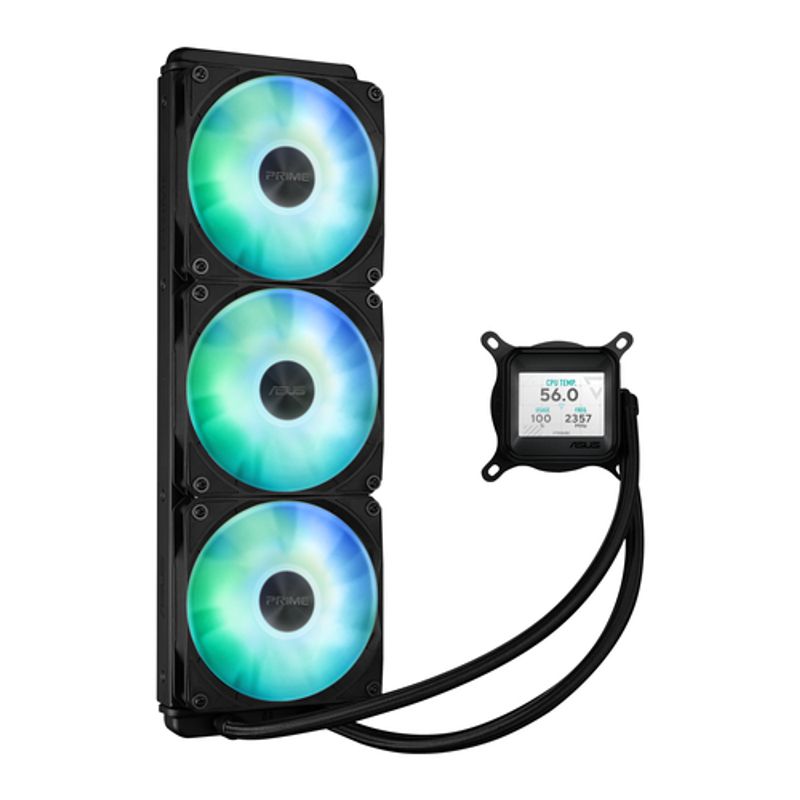 ASUS Prime LC 360 ARGB Vandkøler 1-pack Sort 120 mm
